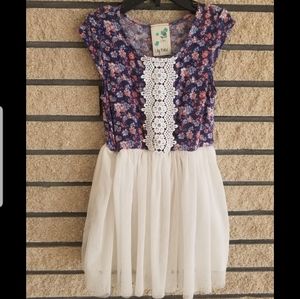 Girl's Lily Bleu Tulle Dress 2T